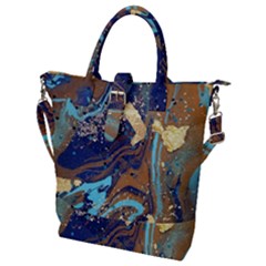 Buckle Top Tote Bag 