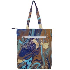 Double Zip Up Tote Bag 