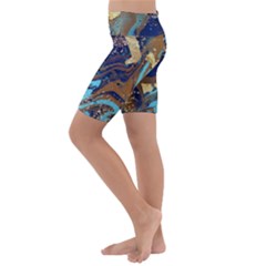 Kids  Lightweight Velour Cropped Yoga Leggings 