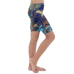 Kids  Lightweight Velour Cropped Yoga Leggings 