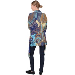 Long Sleeve Velvet Kimono  