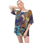 My Pour Cup Painting CBDOilPrincess 0cfa8741-c750-44af-8d62-c9a03448df92 Oversized Chiffon Top