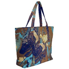 Zip Up Canvas Bag 