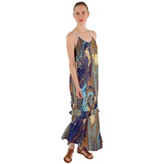 Cami Maxi Ruffle Chiffon Dress 