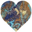 Wooden Puzzle Heart 