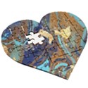 Wooden Puzzle Heart 