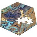 Wooden Puzzle Hexagon 