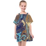 My Pour Cup Painting CBDOilPrincess 0cfa8741-c750-44af-8d62-c9a03448df92 Kids  One Piece Chiffon Dress