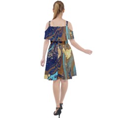 Cut Out Shoulders Dress 