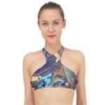 My Pour Cup Painting CBDOilPrincess 0cfa8741-c750-44af-8d62-c9a03448df92 High Neck Bikini Top