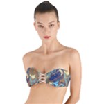 My Pour Cup Painting CBDOilPrincess 0cfa8741-c750-44af-8d62-c9a03448df92 Twist Bandeau Bikini Top