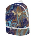 My Pour Cup Painting CBDOilPrincess 0cfa8741-c750-44af-8d62-c9a03448df92 Zip Bottom Backpack