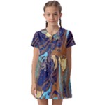 My Pour Cup Painting CBDOilPrincess 0cfa8741-c750-44af-8d62-c9a03448df92 Kids  Asymmetric Collar Dress