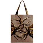 Locking Horns Zipper Classic Tote Bag