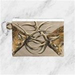 Locking Horns Canvas Cosmetic Bag (Medium)