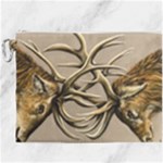 Locking Horns Canvas Cosmetic Bag (XXXL)