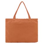 Amber Glow Zipper Medium Tote Bag