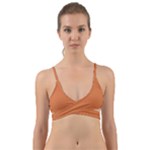 Amber Glow Wrap Around Bikini Top