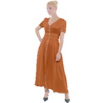 Amber Glow Button Up Short Sleeve Maxi Dress