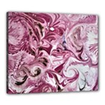 Dusty pink marbling Canvas 24  x 20  (Stretched)