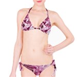 Dusty pink marbling Classic Bikini Set