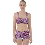 Dusty pink marbling Perfect Fit Gym Set