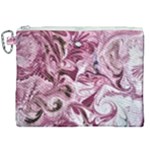 Dusty pink marbling Canvas Cosmetic Bag (XXL)