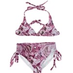 Dusty pink marbling Kids  Classic Bikini Set