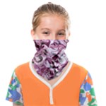 Dusty pink marbling Face Covering Bandana (Kids)