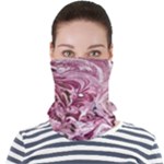 Dusty pink marbling Face Seamless Bandana (Adult)