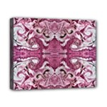 Pink marbling symmetry Canvas 10  x 8  (Stretched)