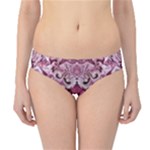 Pink marbling symmetry Hipster Bikini Bottoms