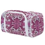 Pink marbling symmetry Toiletries Pouch