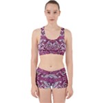 Pink marbling symmetry Work It Out Gym Set