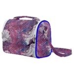 Violet feathers Satchel Shoulder Bag