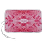 Pink Marbling Ornate Pen Storage Case (L)