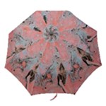 Pink Arabesque Folding Umbrellas