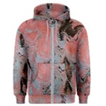 Pink Arabesque Men s Zipper Hoodie