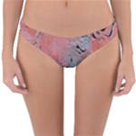 Pink Arabesque Reversible Hipster Bikini Bottoms