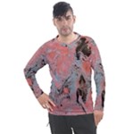 Pink Arabesque Men s Pique Long Sleeve Tee