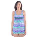 Hearting Skater Dress Swimsuit