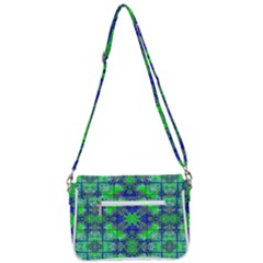 Shoulder Bag with Back Zipper 