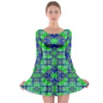 Frequencee Long Sleeve Skater Dress