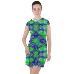 Drawstring Hooded Dress 