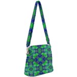 Frequencee Zipper Messenger Bag