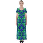 Frequencee High Waist Short Sleeve Maxi Dress