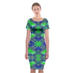 Frequencee Classic Short Sleeve Midi Dress
