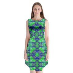 Sleeveless Chiffon Dress   