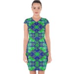 Frequencee Capsleeve Drawstring Dress 