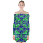 Frequencee Long Sleeve Off Shoulder Dress